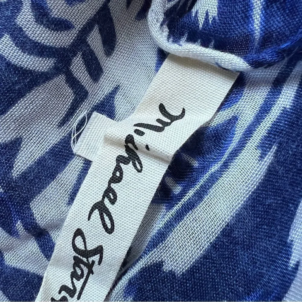 Michael Stars Ruana ikat shawl wrap